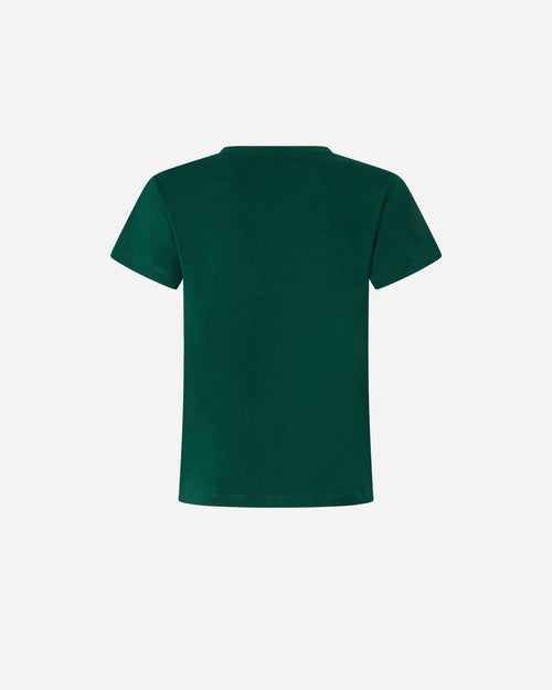 PINKO T-SHIRT LOGO LOVE BIRDS DECORATO