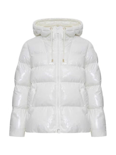 PINKO PIUMINO IN CRYSTAL NYLON CON CAPPUCCIO