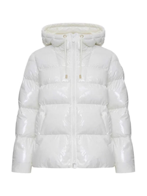 PINKO PIUMINO IN CRYSTAL NYLON CON CAPPUCCIO