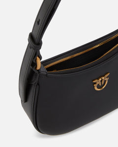 PINKO BABY BORSA A SPALLA HALF MOON IN PELLE