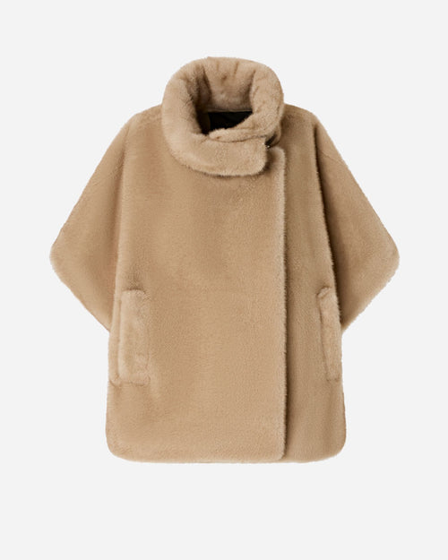 PINKO CAPPA EFFETTO PELLICCIA