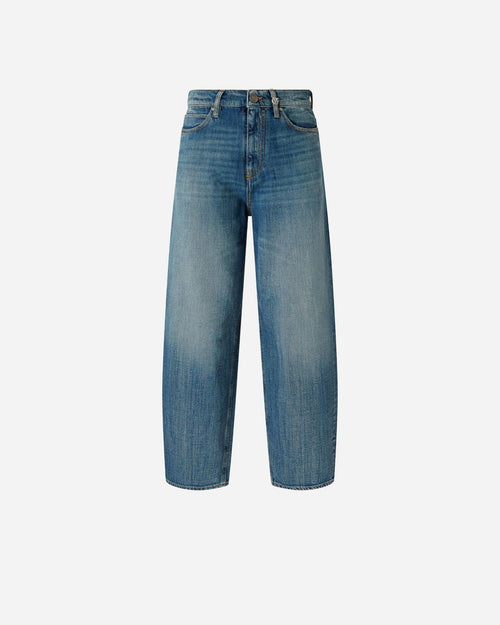 PINKO JEANS BALLON IN DENIM MORBIDO