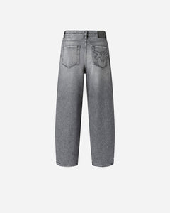 PINKO JEANS BALLON IN DENIM GRIGIO