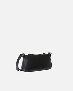 PINKO BORSA A TRACOLLA MINI HALF MOON IN PELLE