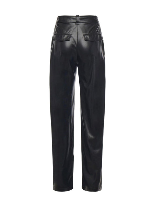 PINKO PANTALONI BALLON EFFETTO PELLE SOFT TOUCH