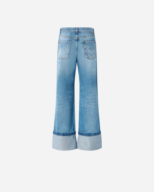 PINKO JEANS WIDE LEG DENIM VINTAGE