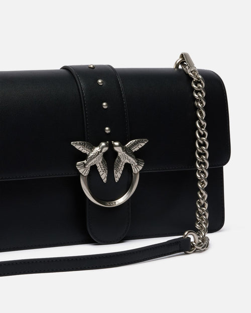 PINKO BORSA A MANO MEDIA LOVE BAG ONE IN PELLE