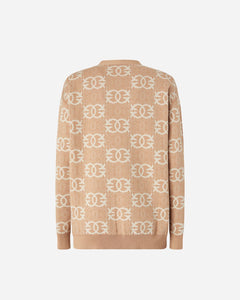 PINKO CARDIGAN CON LOGO LOVE BIRDS