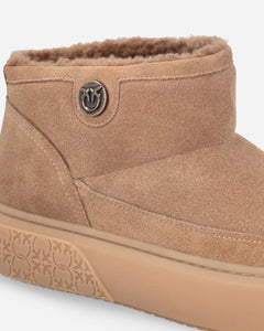 PINKO STIVALI INVERNALI COMN LOGO LOVE BIRDS