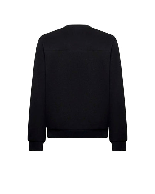 RICHMOND SPORT FELPA GIROCOLLO CON SCRITTA FRONTALE APPLICATA