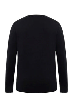 RICHMOND SPORT MAGLIA UOMO IN MISTO LANA CON LOGO SUL PETTO