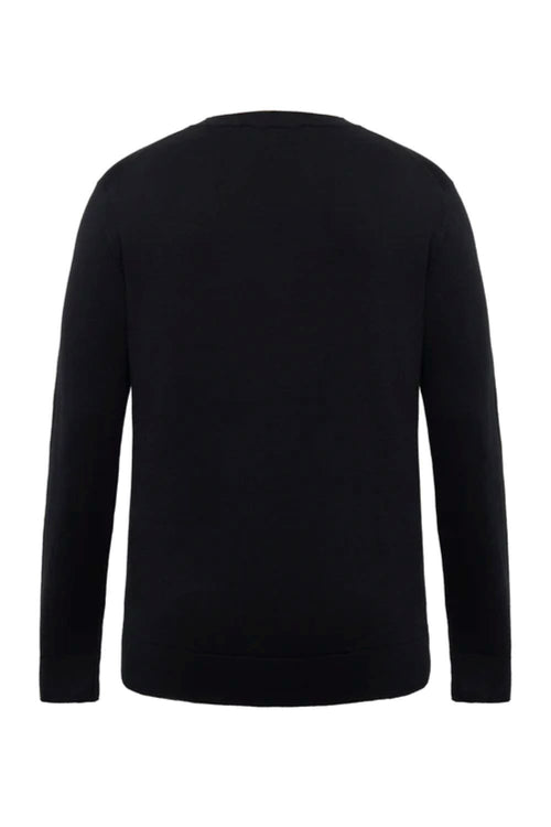 RICHMOND SPORT MAGLIA UOMO IN MISTO LANA CON LOGO SUL PETTO