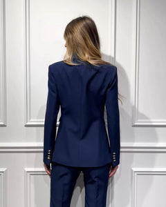 SILENCE LTD BLAZER MONOPETTO CON BOTTONE ORO