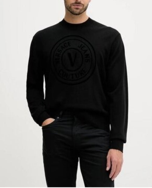 VERSACE JEANS COUTURE MAGLIONE CON LANA