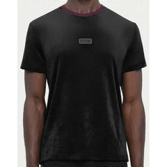 VERSACE JEANS COUTURE T-SHIRT SLIM FIT IN VELLUTO