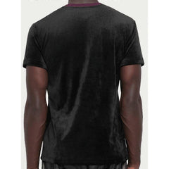 VERSACE JEANS COUTURE T-SHIRT SLIM FIT IN VELLUTO