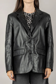 VICOLO GIACCA IN PELLE OVER