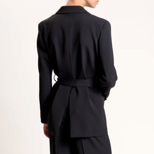 VICOLO GIACCA TESSUTO FLUIDO CON CINTURA