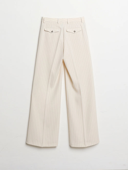 VICOLO Donna Pantalone Gessato-PE26