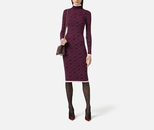 AM18T56E2EH8 Abito in maglia ELISABETTA FRANCHI