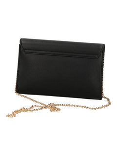 Love Moschino Borsa Donna Nera Ecopelle Logo Metallico PE26