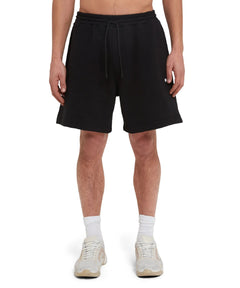 MSGM BERMUDA NERO CON LOGO