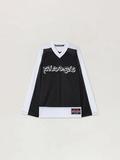 PALM ANGELS Uomo Felpa Black white-PE26