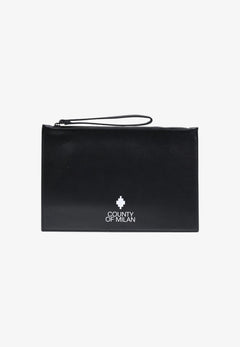 COUNTY OF MILAN UOMO POCHETTE BASIC NERA