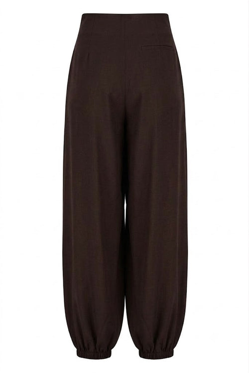 TENSIONE IN pantalone moro 26P4865MOR-PE26