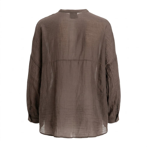 TENSIONE IN camicia fantasia cocco S26CG51COC-PE26
