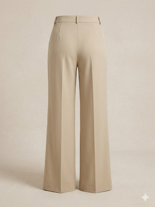 HAVE ONE Donna Pantalone Beige-PE26