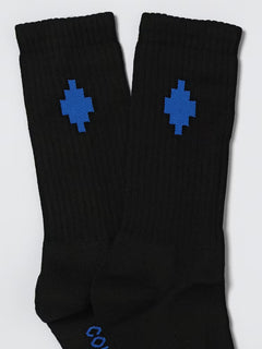 COUNTY OF MILAN Uomo Calze Black/royal