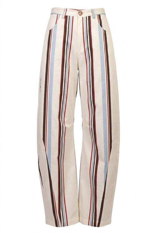 TENSIONE IN pantalone a righe moro/nuvola S26PH57MOR-PE26