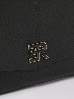 ERMANNO SCERVINO Donna Borsa Nera A Tracolla-PE26