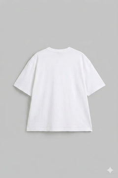 IMPERIAL Donna T-shirt Crop Over Off white-PE26