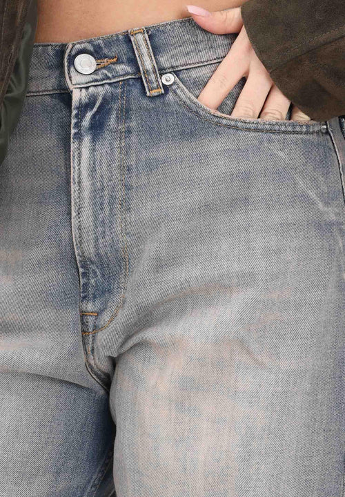 Jeans Vicolo Nene - Denim Balloon Fit a Vita Alta - Lavaggio Medio PE26