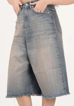 Jeans Vicolo Donna Modello DAB5082 - Denim/Bermudone Straight Leg Nuova Collezione PE26