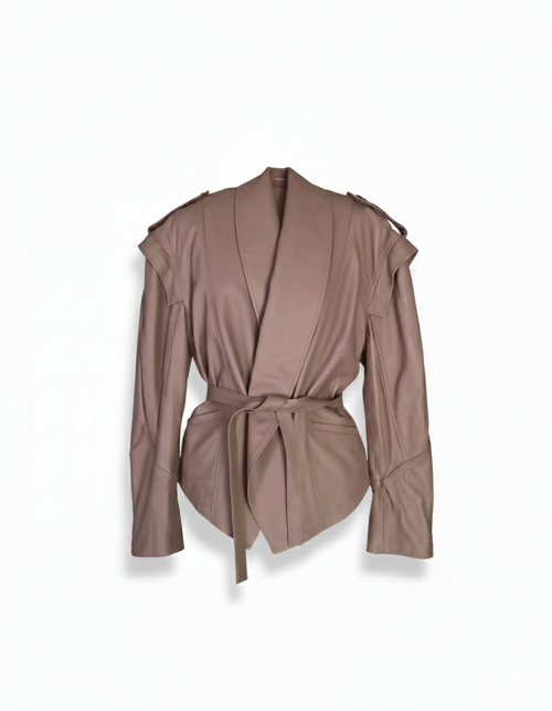 VICOLO Donna Giacca Cipria