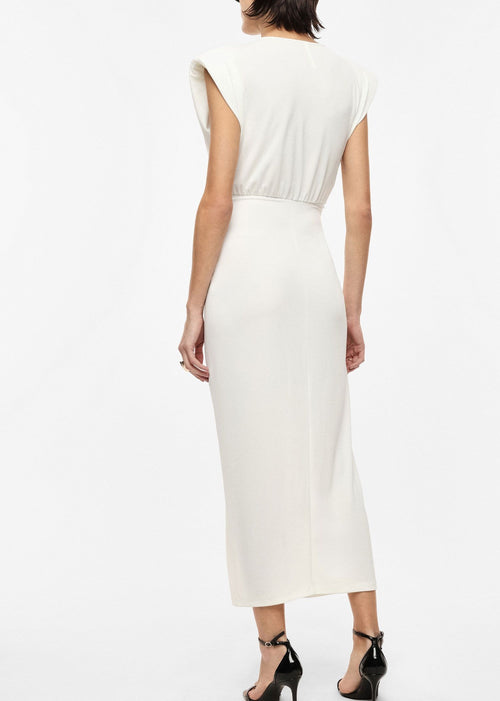 Imperial Abito Donna Panna | Lungo Drappeggiato Scollo V PE26