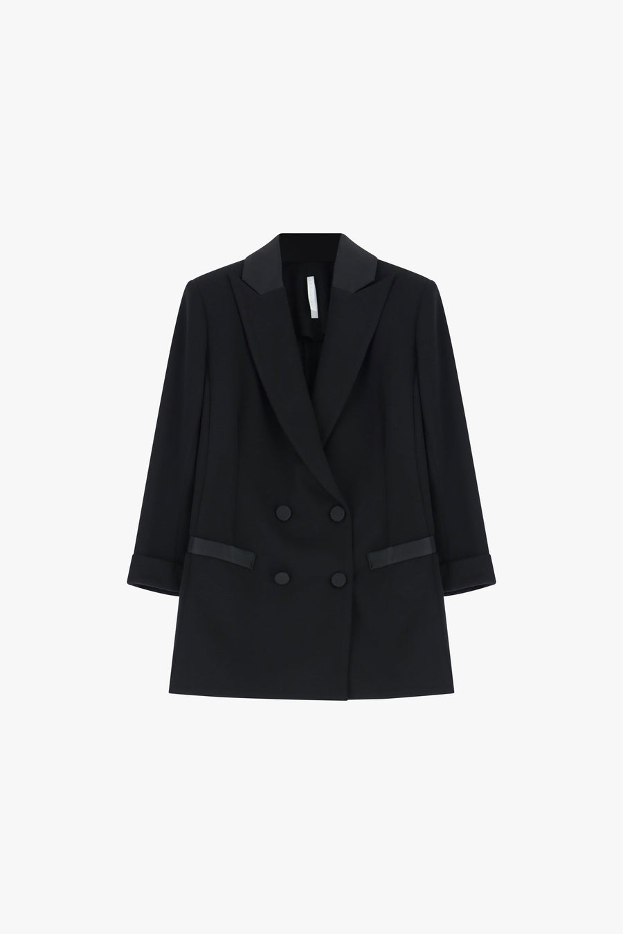 Imperial Blazer Donna Nero | Doppiopetto Maniche Tre Quarti PE26