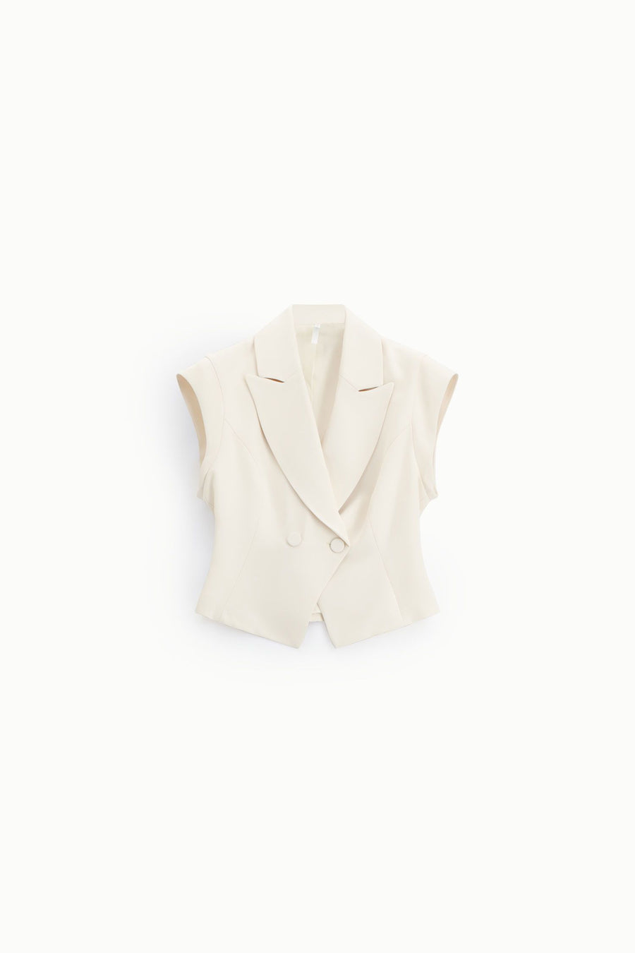 IMPERIAL gilet corto smanicato zinco-PE26