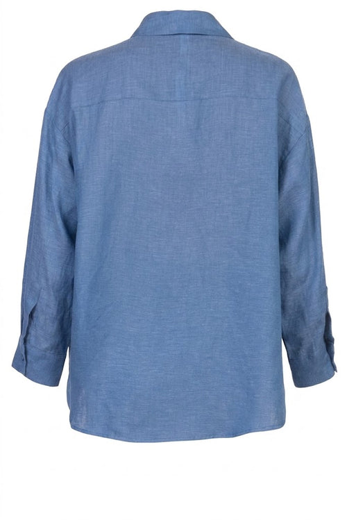 TENSIONE IN camicia indaco over S26CE16IND-PE26