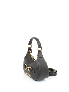 LOVE MOSCHINO BORSA CON MANICO A CUORE NERO