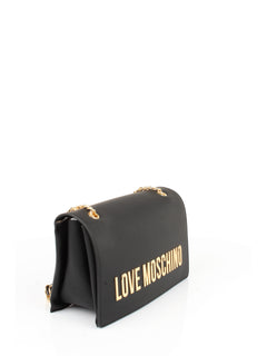 LOVE MOSCHINO BORSA CON TRACOLLA E LOGO NERO