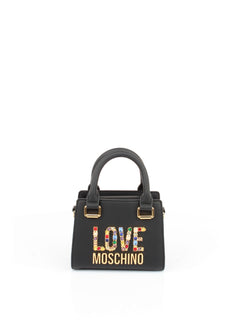 LOVE MOSCHINO BORSA MINI DIAMOND NERO