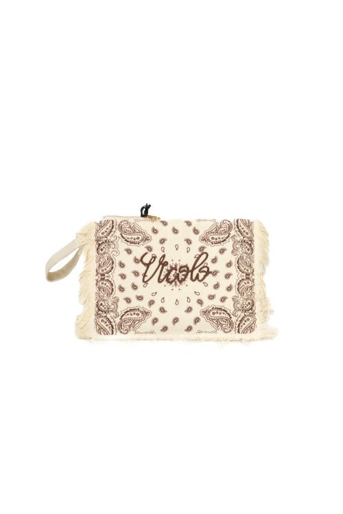 VICOLO Donna Borsa Pochette Estiva Unica-PE26