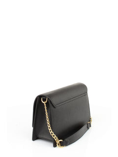 LOVE MOSCHINO BORSA A SPALLA CON TRACOLLA NERO