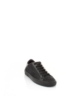 MOSCHINO COUTURE SNEAKERS IN TESSUTO NERO