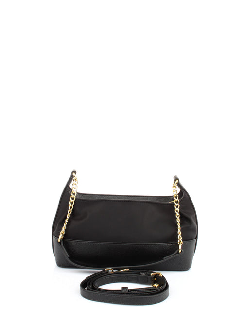 LOVE MOSCHINO BORSA A MANO NERO CON STAMPA LOGO