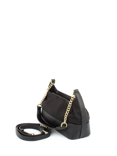 LOVE MOSCHINO BORSA A MANO NERO CON STAMPA LOGO